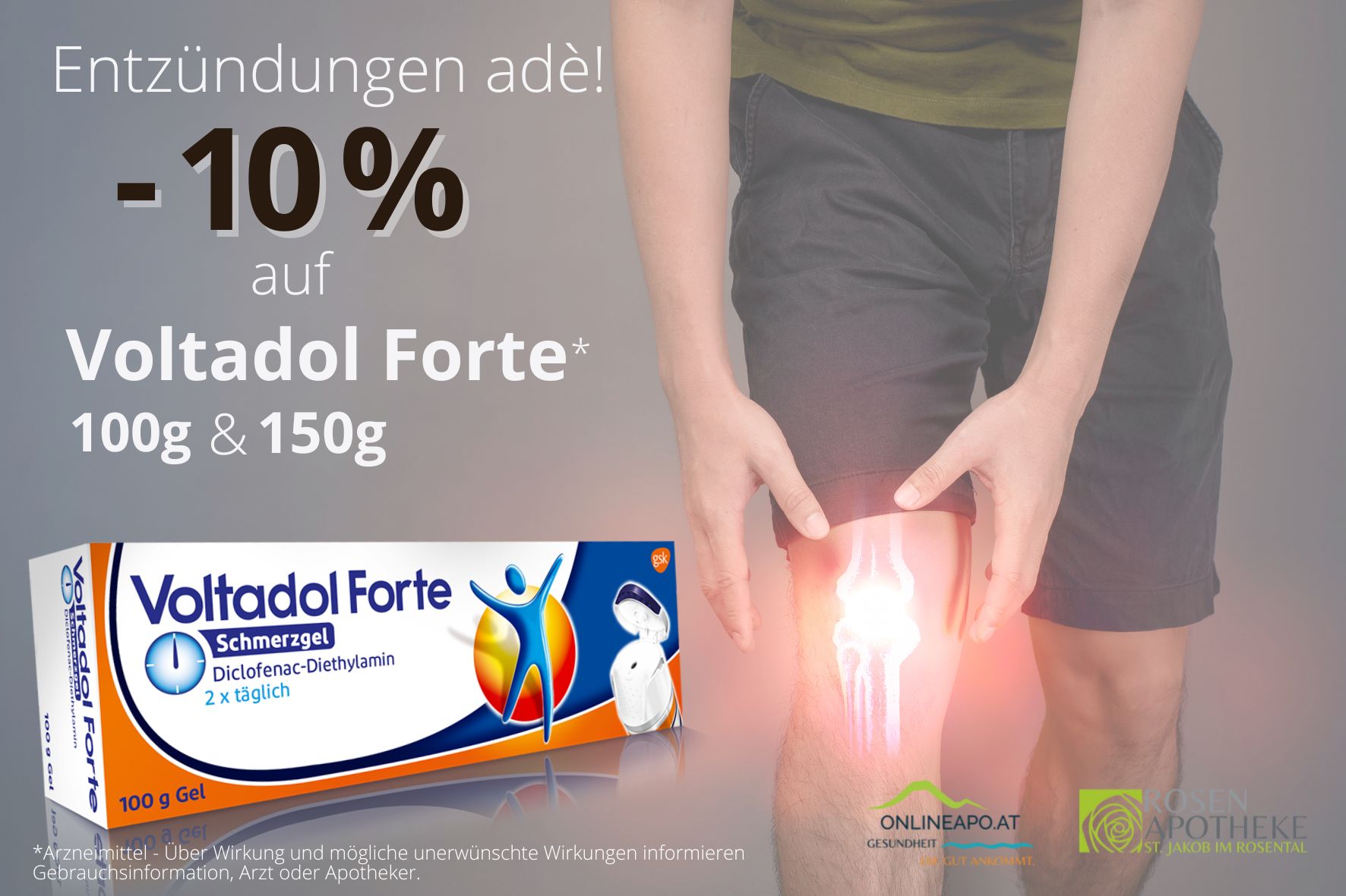-10 % Rabatt auf Voltadol Forte