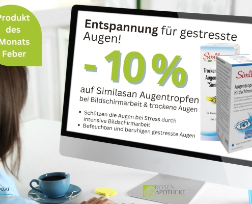10 % Rabatt auf Similasan Augentropfen