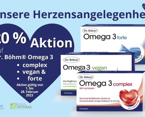 -20 % auf Dr. Böhm Omega 3
