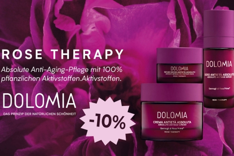 10 % auf Dolomia Pflegeprodukte