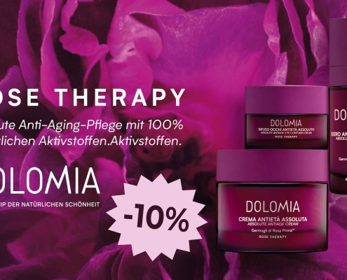 10 % auf Dolomia Pflegeprodukte