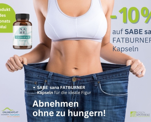 Produkt des Monats Mai: SABE sana Fatburner