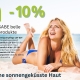 10 % Rabatt auf Sabe sana Sonnenprodukte