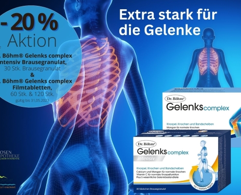 20 % Aktion auf Dr. Böhm Gelenkscomplex