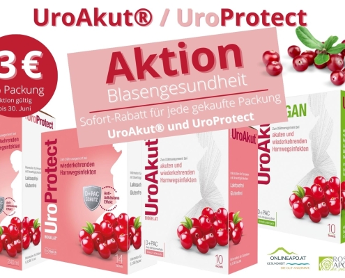 Uroakut und Uroprotect Aktion