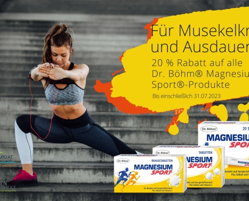 Auf Dr. Böhm Magnesium 20 % Rabatt