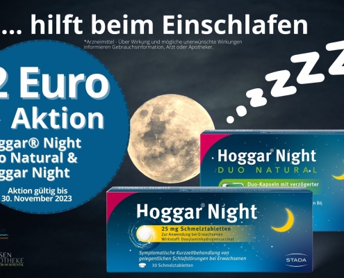 Hoggar Night Aktion - 2 Euro Rabatt im November 2023