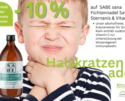 Sabe sana Fichtennadelsaft -10 %-Aktion