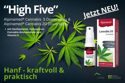 Alpinamed Cannabis - neu im Sortiment