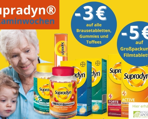Supradyn-Aktion im Oktober bis zu 5 Euro sparen