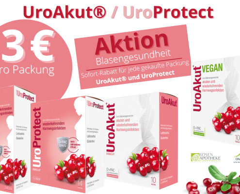 UroAkut 3 Euro Aktion im Oktober und November 2025