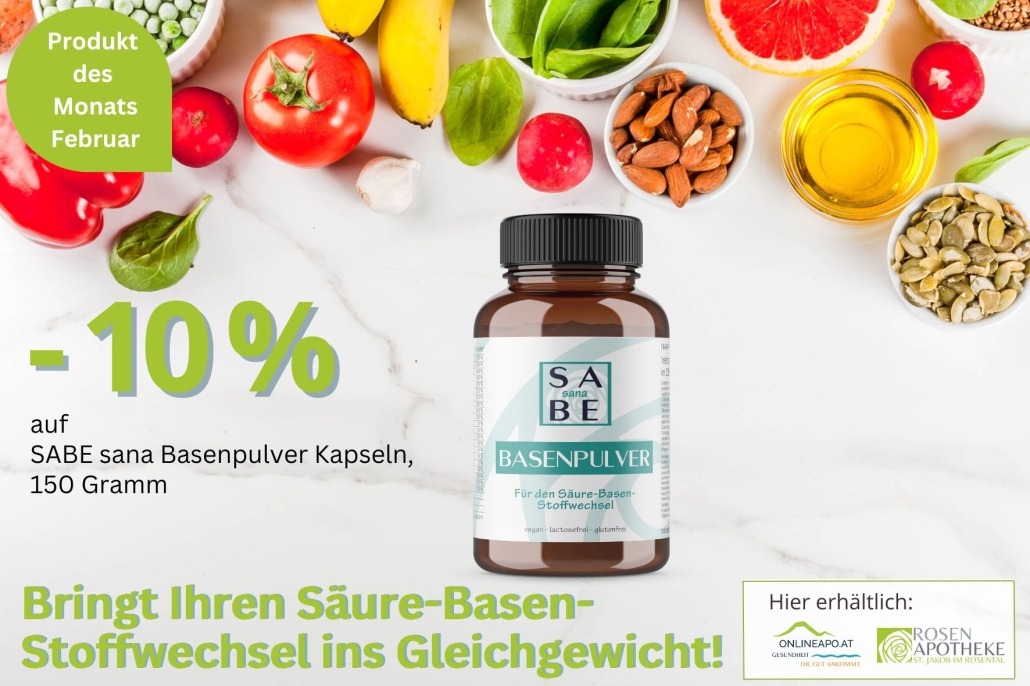 Produkt des Monats Februar 2025: Basenpulver
