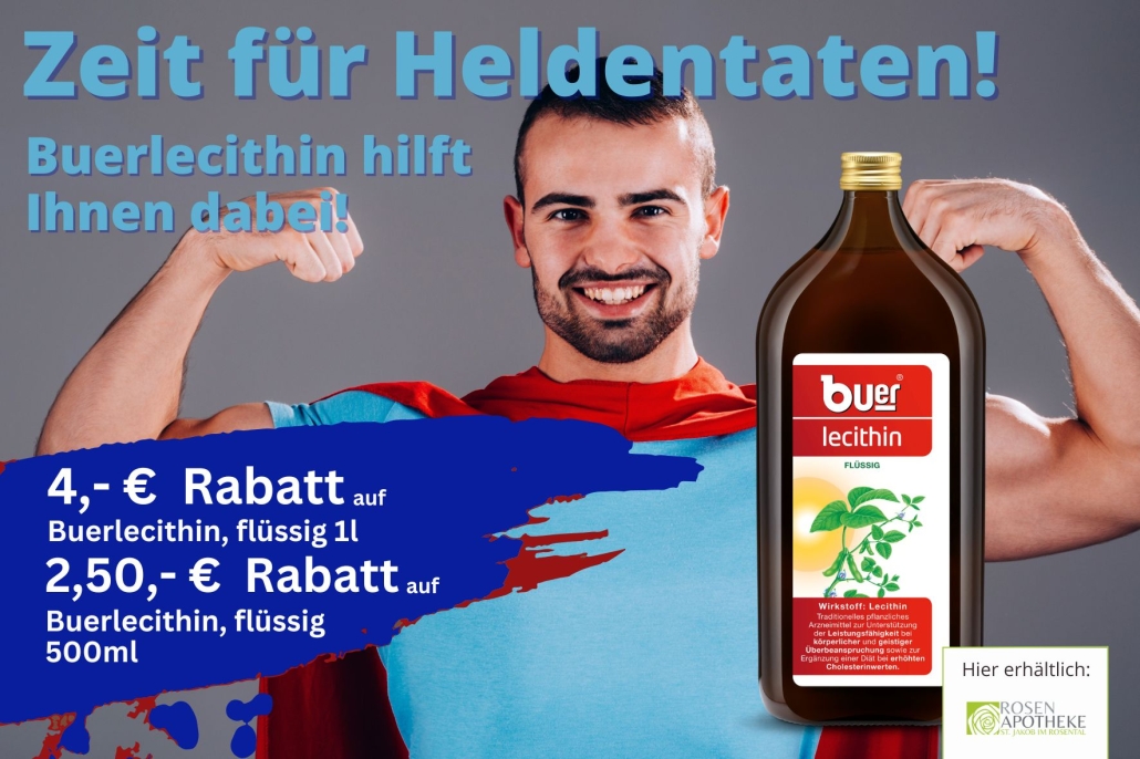 Buerlecithin bis zu 4 Euro Rabatt im Frühling 2025