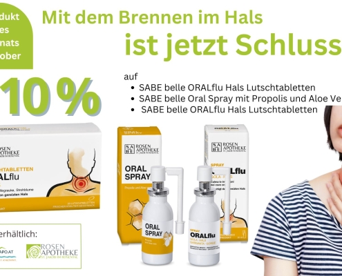 Produkt des Monats Oktober 2025 - Sabe belle Oral-Produkte