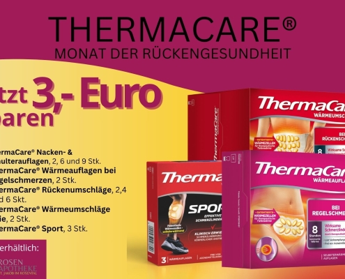 3 Euro Rabatt auf Theramcare im Oktober2025