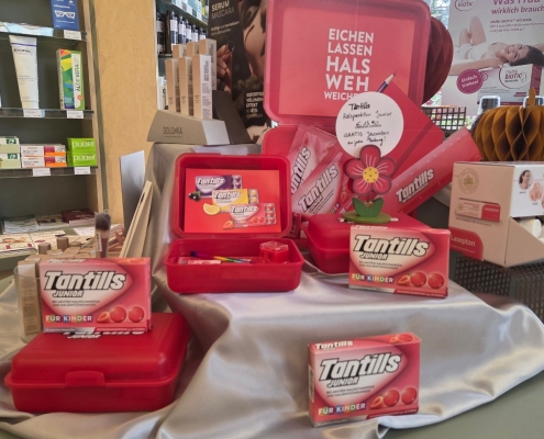 Zu jeder Tantills-Packung eine Jausenbox gratis