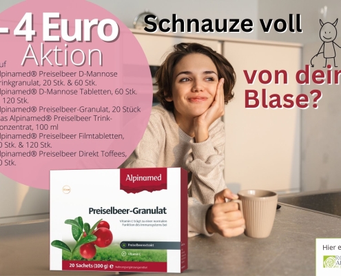 4 Euro Rabatt auf Alpinamed-Produkte im Frühjahr 2026