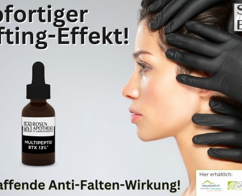 SABE belle Multipeptid BTX 13 % Konzentrierter Aktivstoff in Tropfen neu im Sortiment