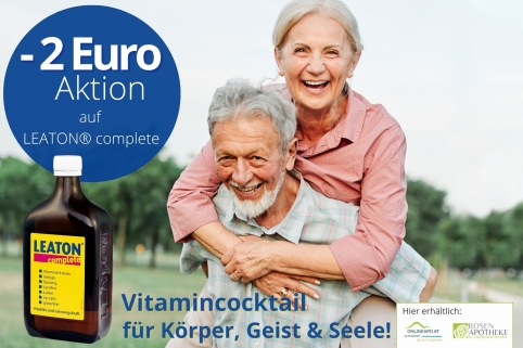 Leaton-Aktion im Frühling. 2 Euro Rabatt bis Mai 2026