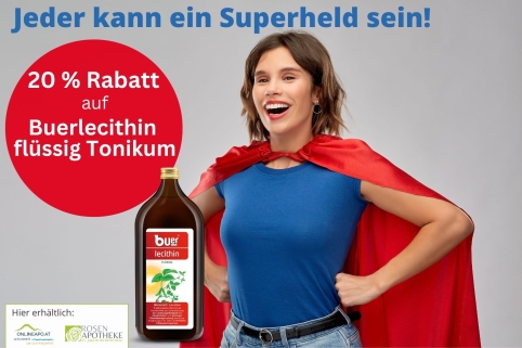 20 % auf Buerlecithin flüssig im April 2026