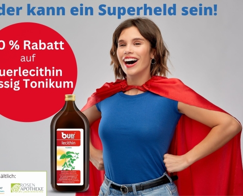 20 % auf Buerlecithin flüssig im April 2026