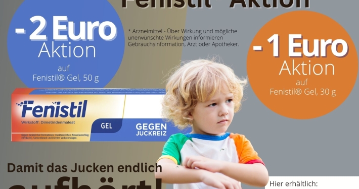 Fenistil-Aktion im Sommer 2026: 1 und 2 Euro Rabatt