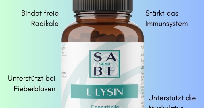 SABE sana Lysin zum Sonderpreis von 17. bis 31. August 2026