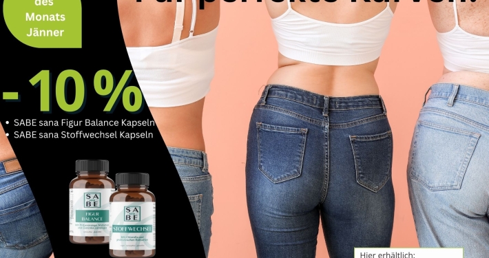 Produkt des Monats Jänner 2027: SABE Stoffwechsel und Figur Balance 10% günstiger